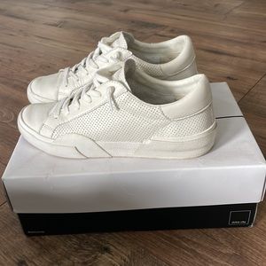 Dolce Vita Zina Perforated white sneakers